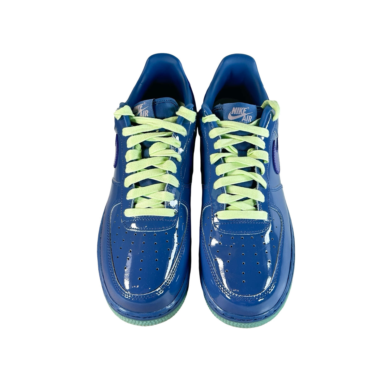 IO4489 400 Nike Air Force 1 Low Patent Leather Mystic Navy Grape Ice [USED] - 11.5 M (Used2)