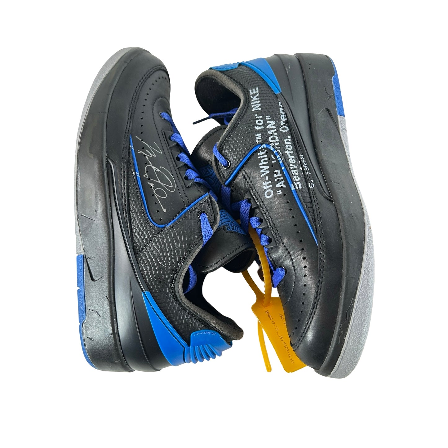 DJ4375 004 Jordan 2 Retro Low SP Off-White Black Blue [USED] - 6 M (Used2)