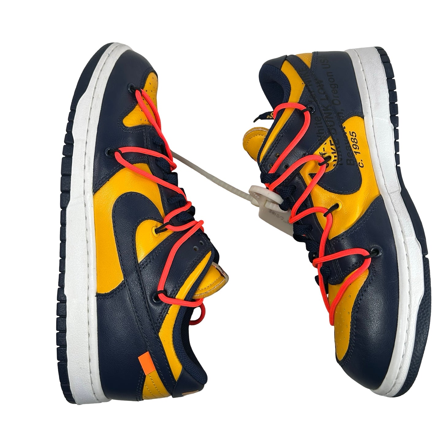 CT0856 700 Dunk Low Off-White University Gold [USED] - 9.5 M (VNDS)