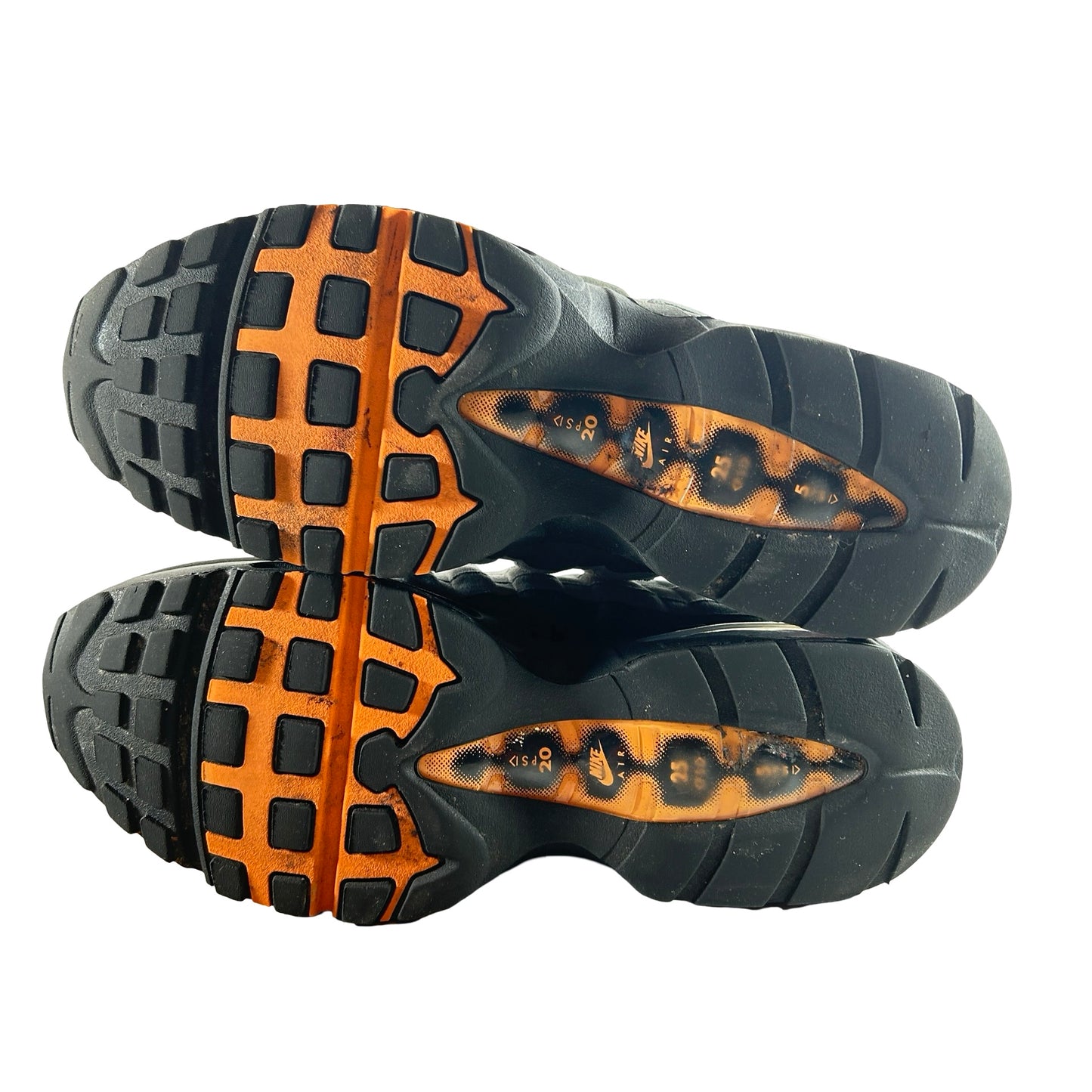 HM4740 005 Nike Air Max 95 OG Big Bubble Bright Mandarin (2025) [USED] - 9.5 M (Used) (Replace Box)
