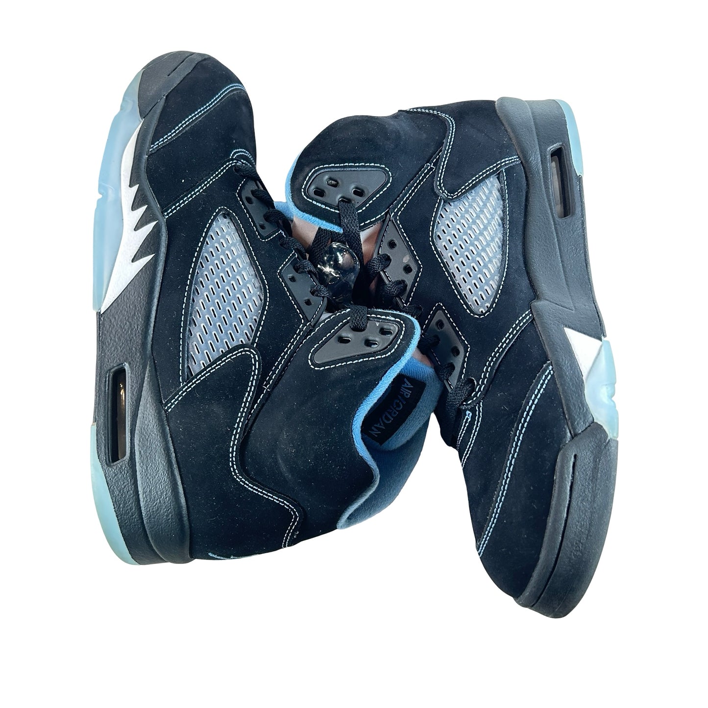 DD0587 008 Air Jordan 5 Retro Black University Blue (2026) [USED] - 9.5 M (Used2)
