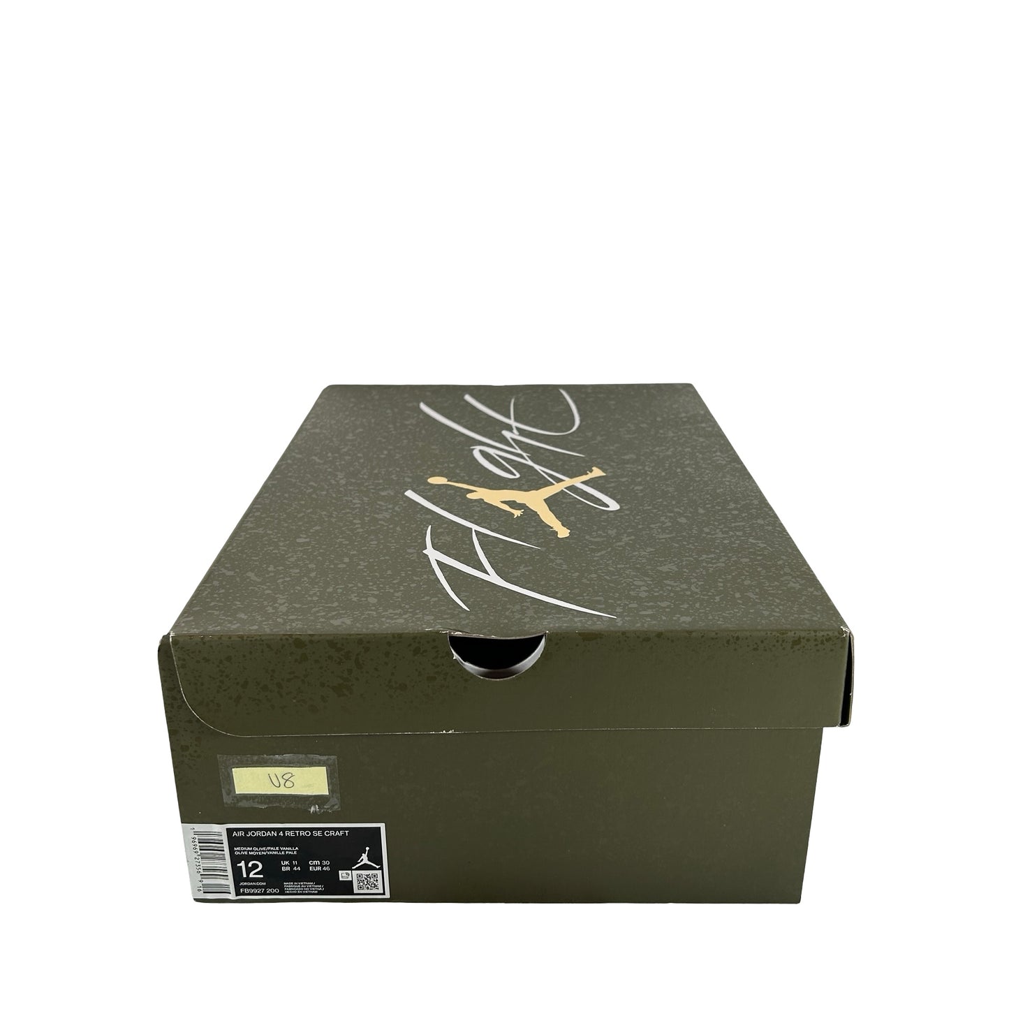 FB9927 200 Air Jordan 4 Craft Medium Olive [USED] - 12 M (Used8)