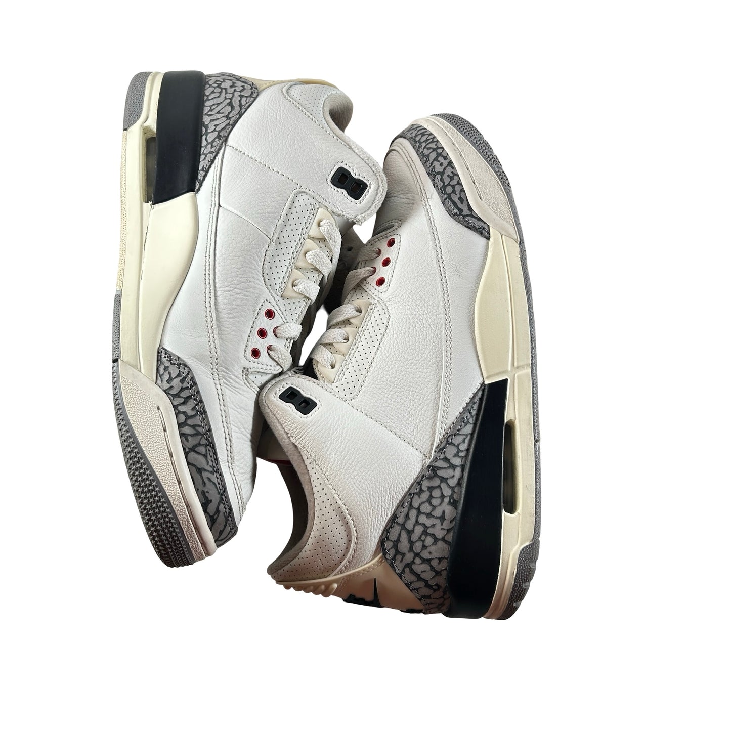 DN3707 100 Jordan 3 Retro White Cement Reimagined [USED] - 9 M (Used28)