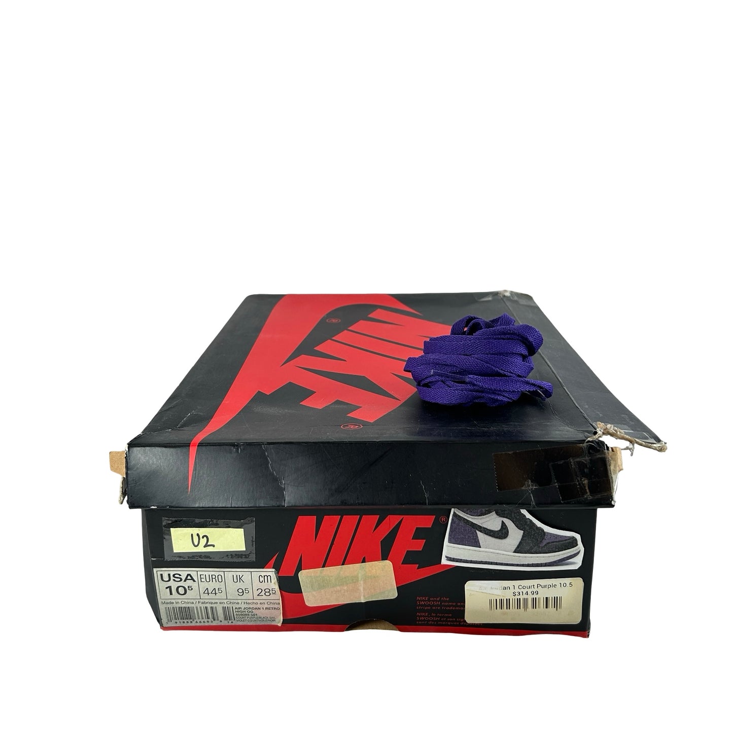 555088 501 Jordan 1 Corte Púrpura