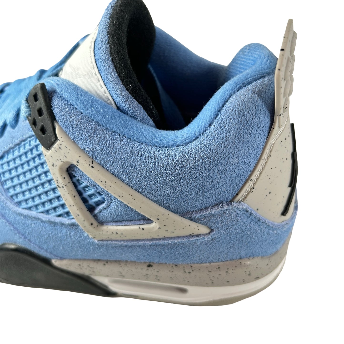408452 400 Jordan 4 Retro University Blue (GS) [CONDITIONAL] - 6.5 Y (Flaws On Left Uppers)