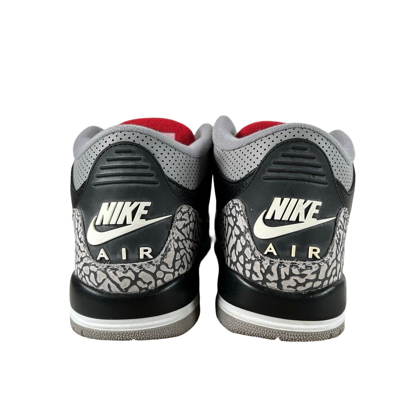 854261 001 Jordan 3 Black Cement GS [USED] - 5.5 Y (Used)