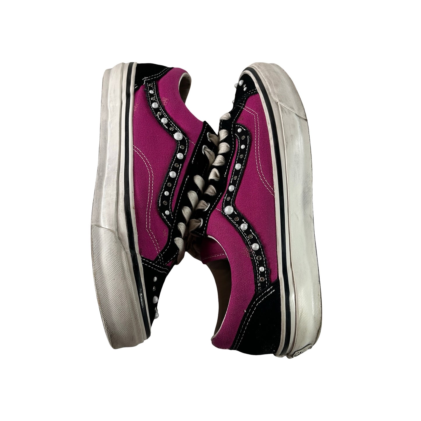 VN000E8VHLE Vans OTW Old Skool 36 Pearlized Pack Pink Black [USED] - 9.5 M (Used2)