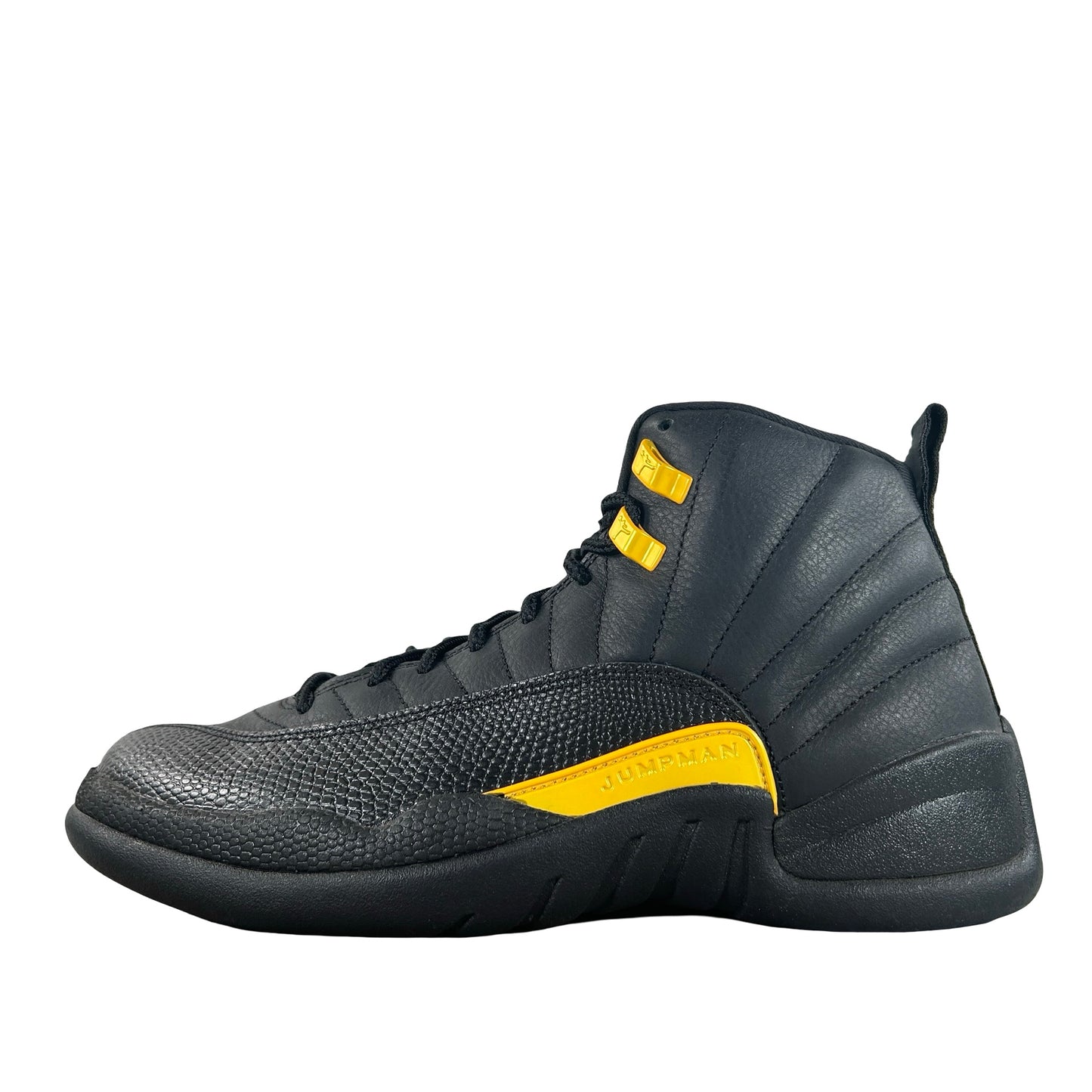 CT8013 071 Jordan 12 Retro Black Taxi [USED] - 8 M (Used) (No Box)