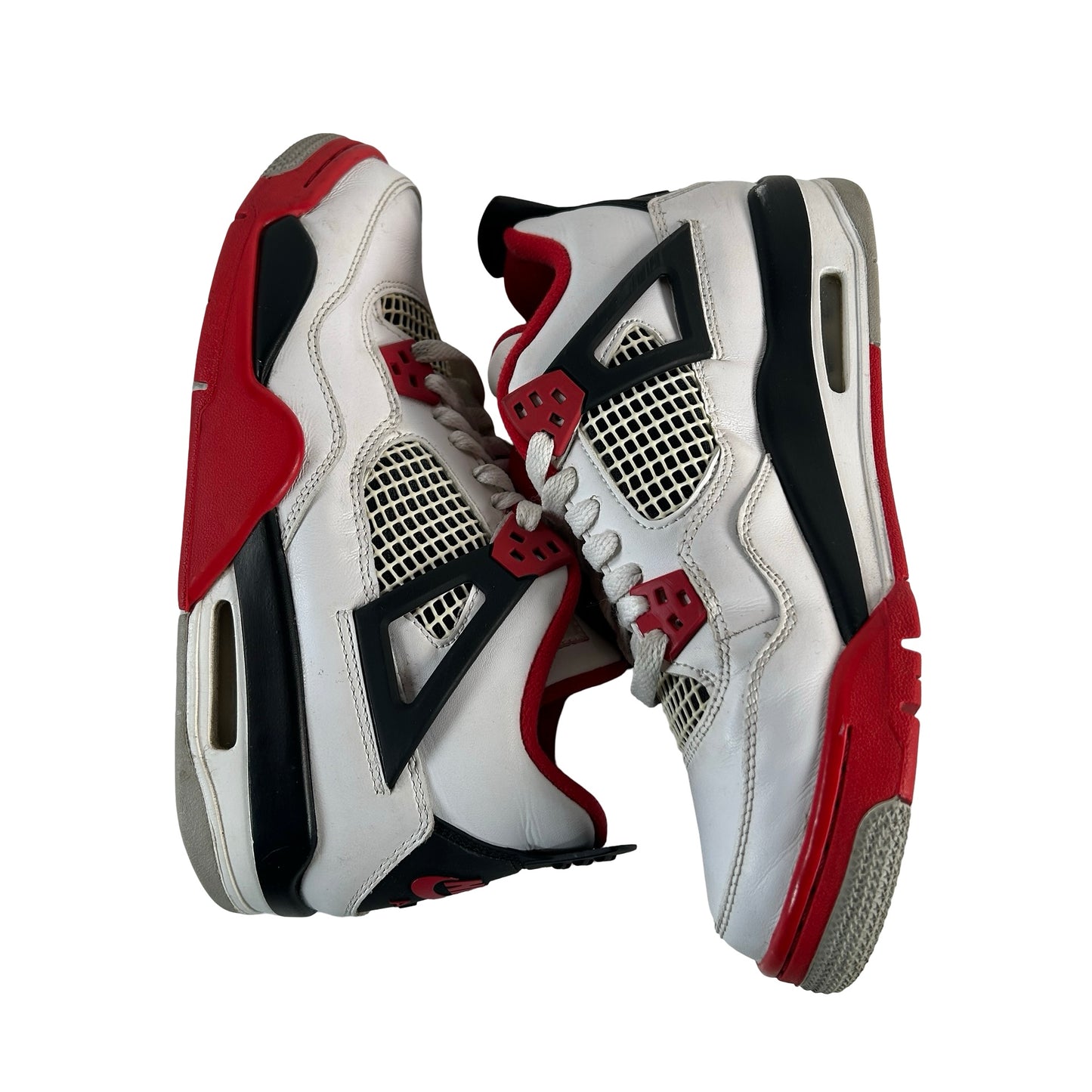 408452 160 Jordan 4 Retro Fire Red (2020) (GS) [USED] - 7 Y (Used3)