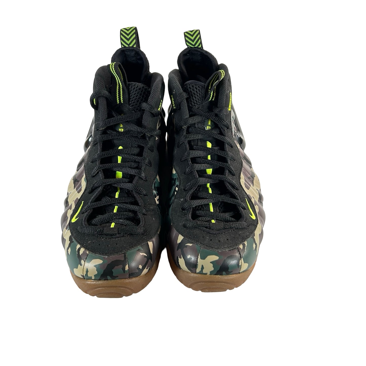 587547 300 Nike Air Foamposite Pro Army Camo [USED] - 10 M (Used)