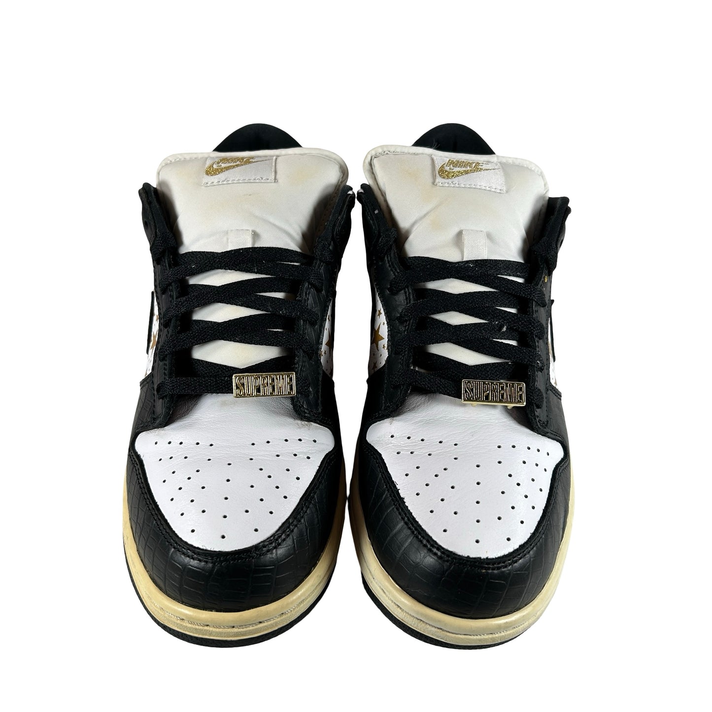 DH3228 102 Dunk SB Low Supreme Black [USED] - 10 M (Used)