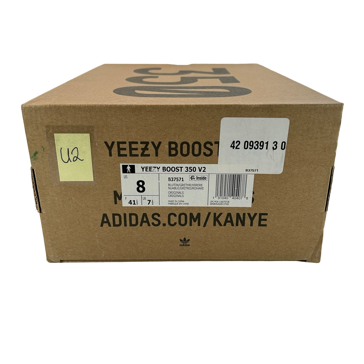 B37571 adidas Yeezy Boost 350 V2 Blue Tint [USED] - 8 M (Used2)