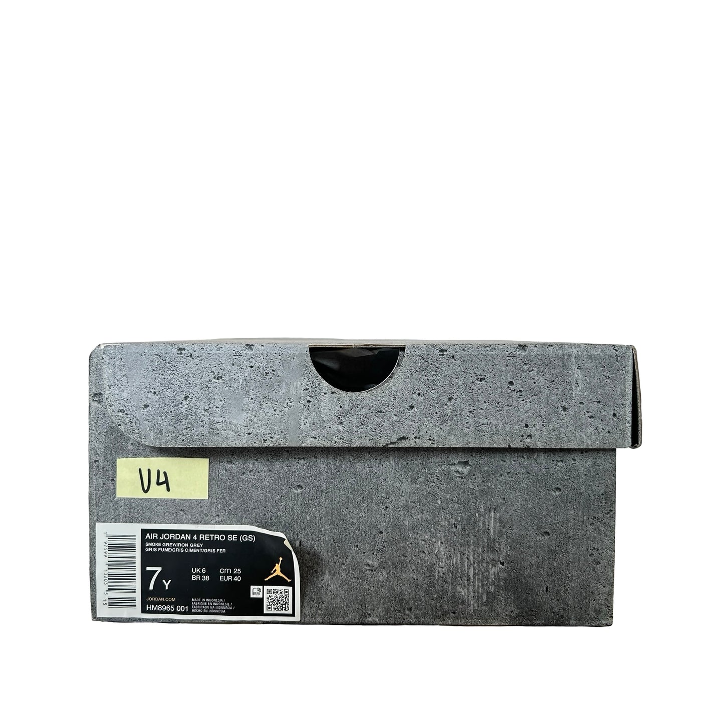 HM8965 001 Jordan 4 Retro SE Paris Olympics Wet Cement (GS) [USED] - 7 Y (Used4)