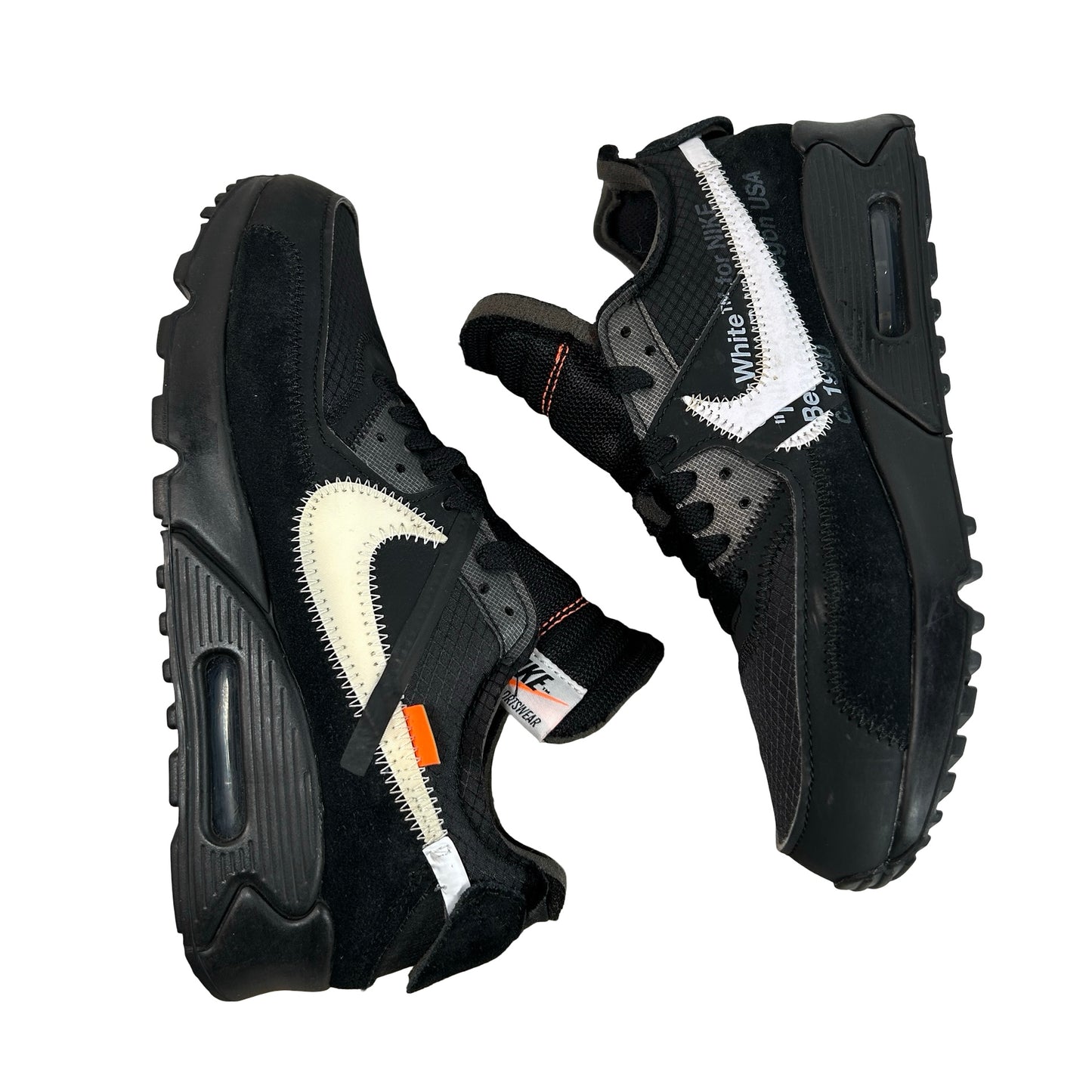AA7293 001 Air Max 90 Off-White Black [USED] - 6 M (Used2)