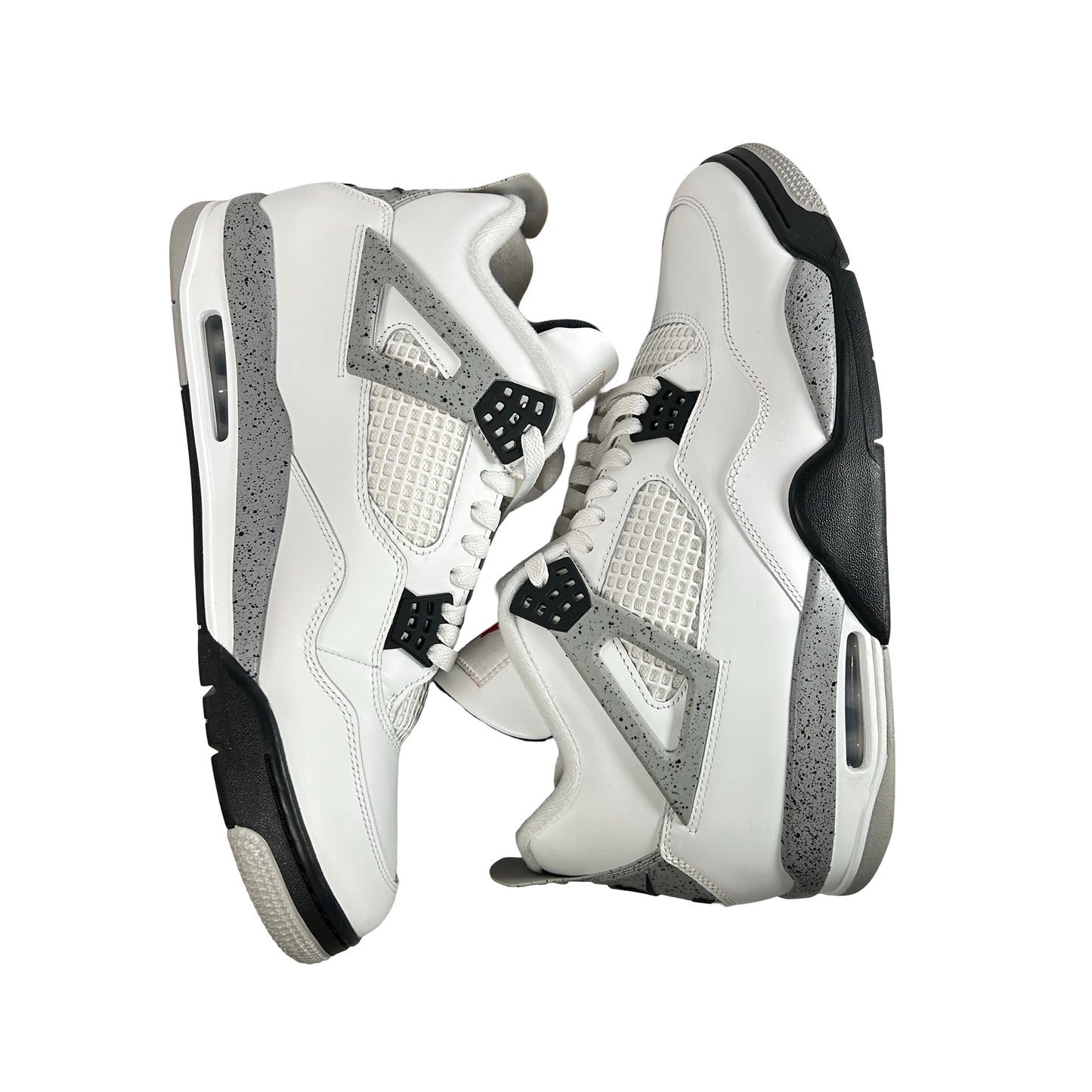 FV5029 100 Jordan 4 Retro White Cement (2025) [USED] - 12 M (Used) (No Box)