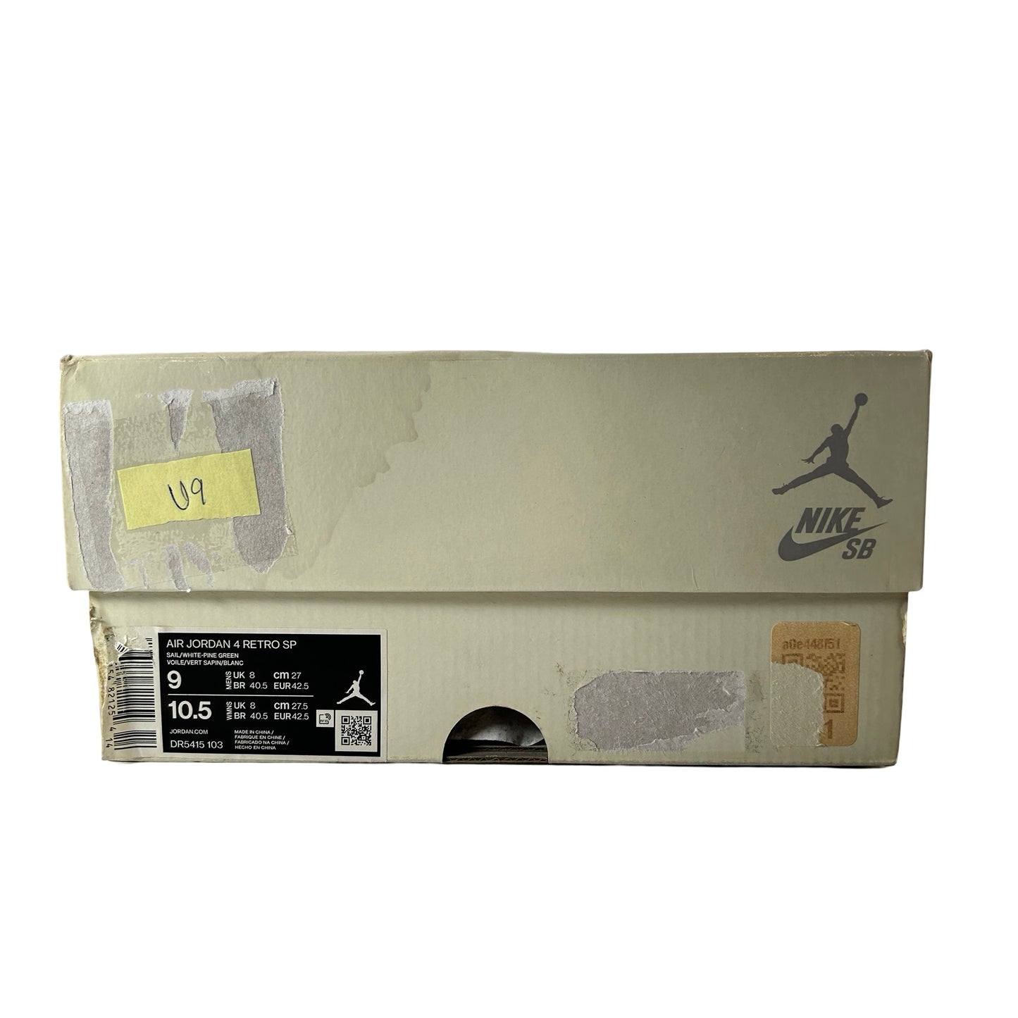 DR5415 103 Jordan 4 Retro SB Pine Green [USED] - 9 M (Used9)