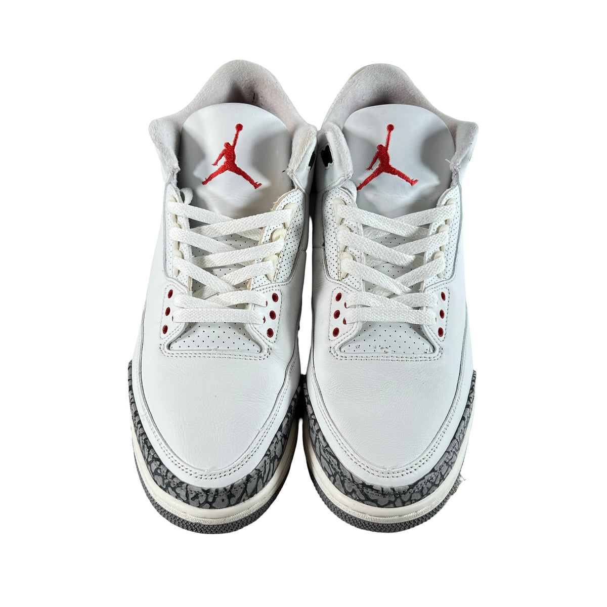 DN3707 100 Jordan 3 Retro White Cement Reimagined [USED] - 12 M (Used17)