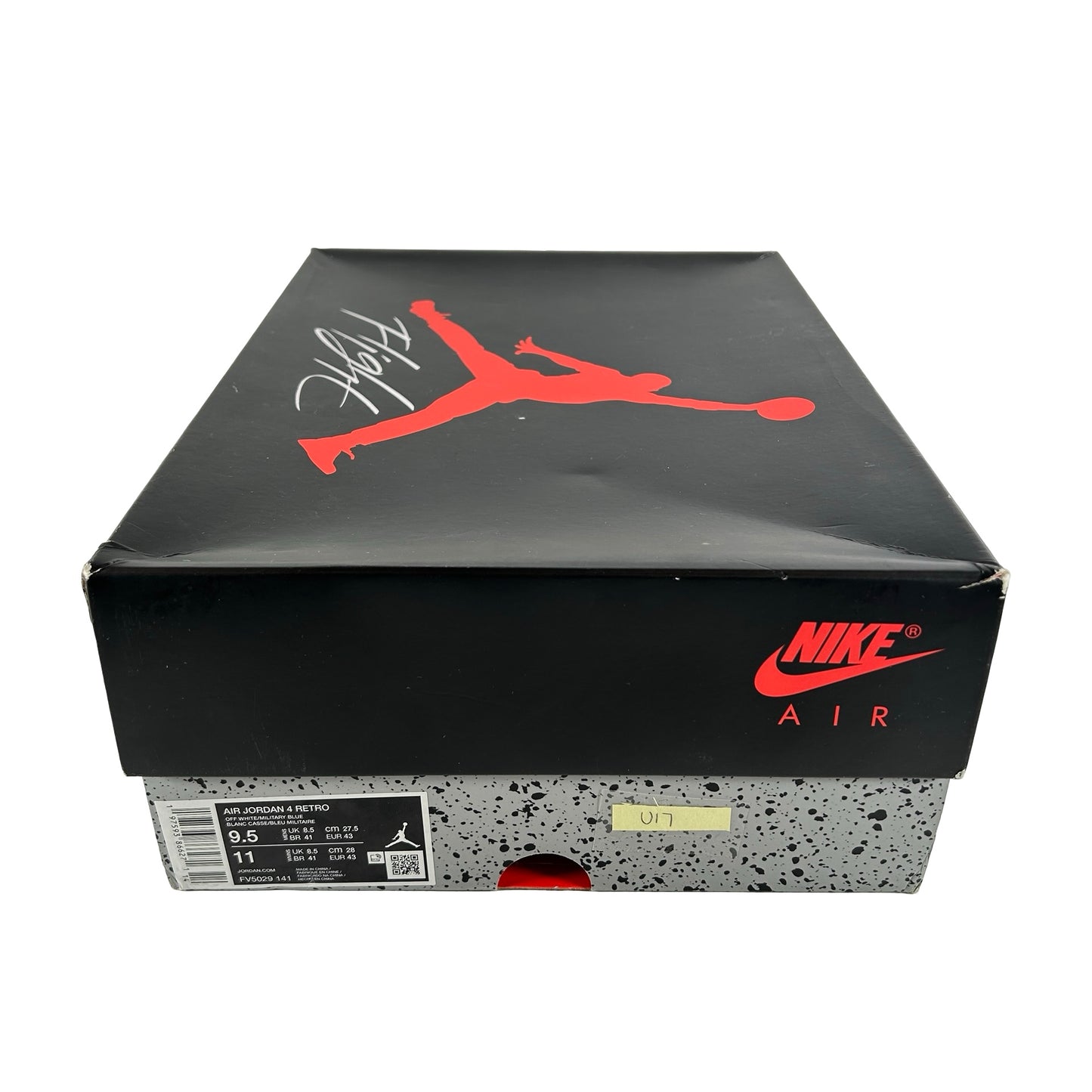 FV5029 141 Jordan 4 Retro Military Blue (2024) [USED] - 9.5 M (Used17)