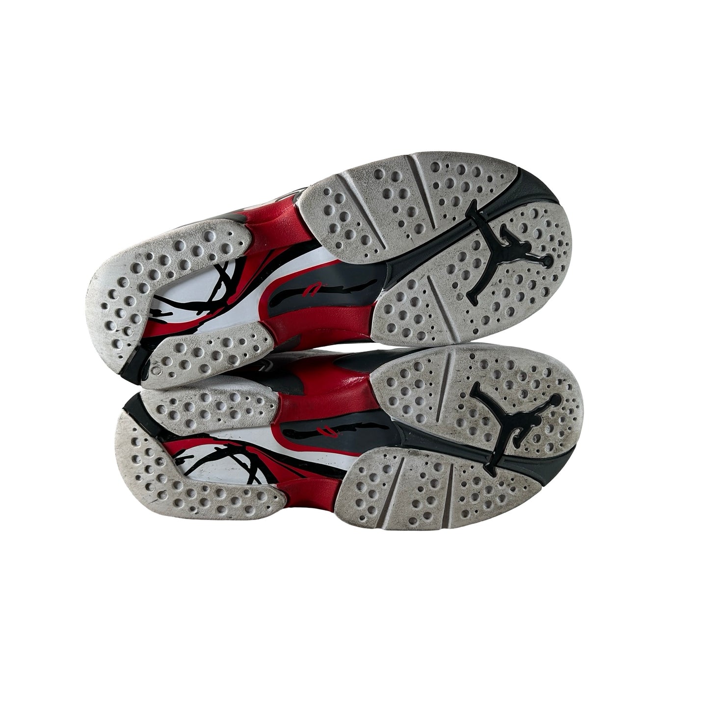 305368 100 Jordan 8 Retro White True Red (2025) (GS) [USED] - 4.5 Y (Used)