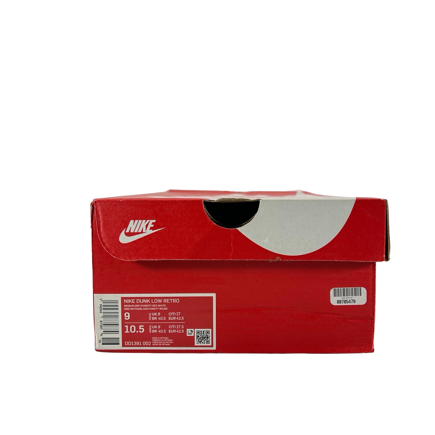 DD1391 002 Dunk Low UNLV [USED] - 9 M (Used)