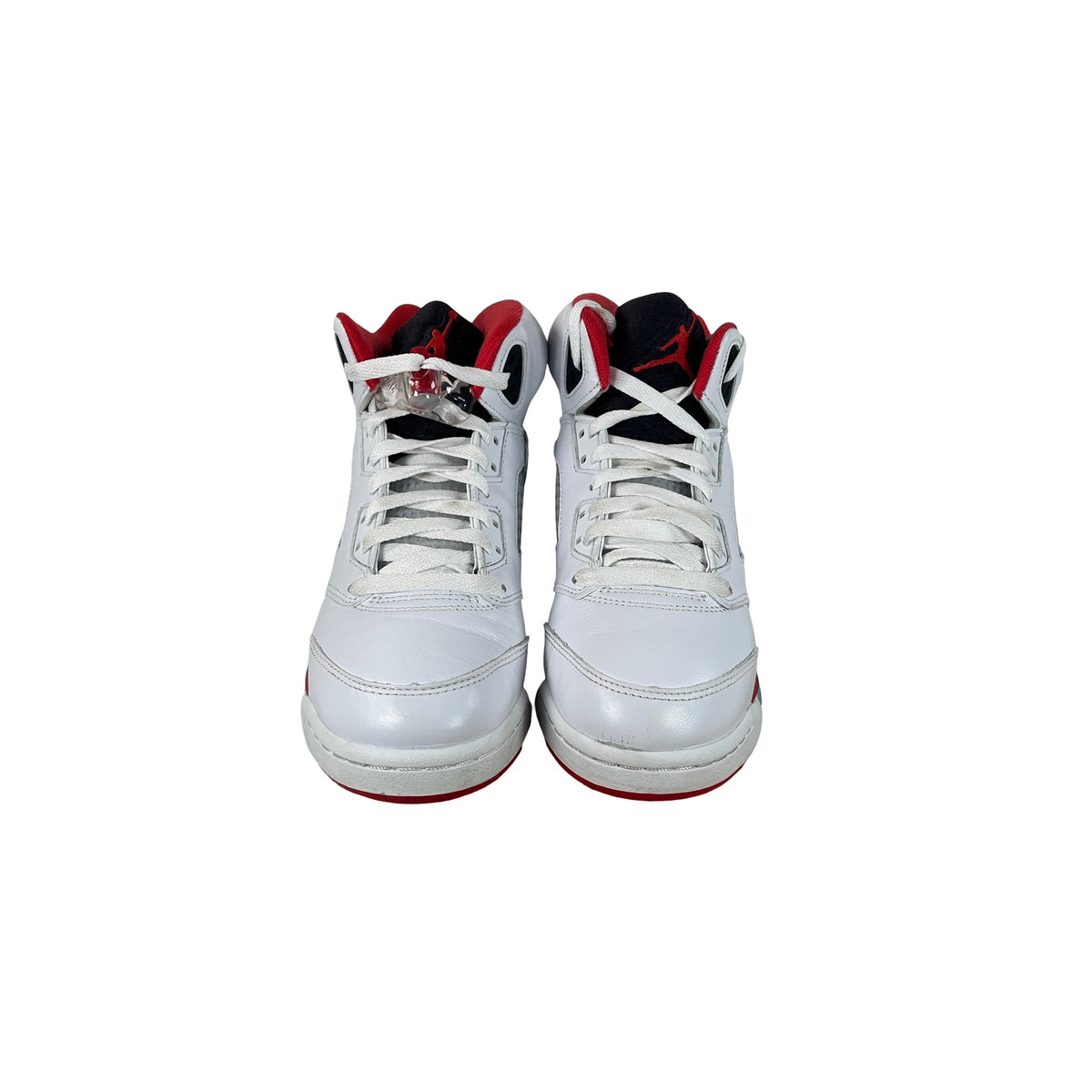 HQ7980 101 Jordan 5 Retro Fire Red Black Tongue (2025) (GS) [USED] - 7 Y (Used2)