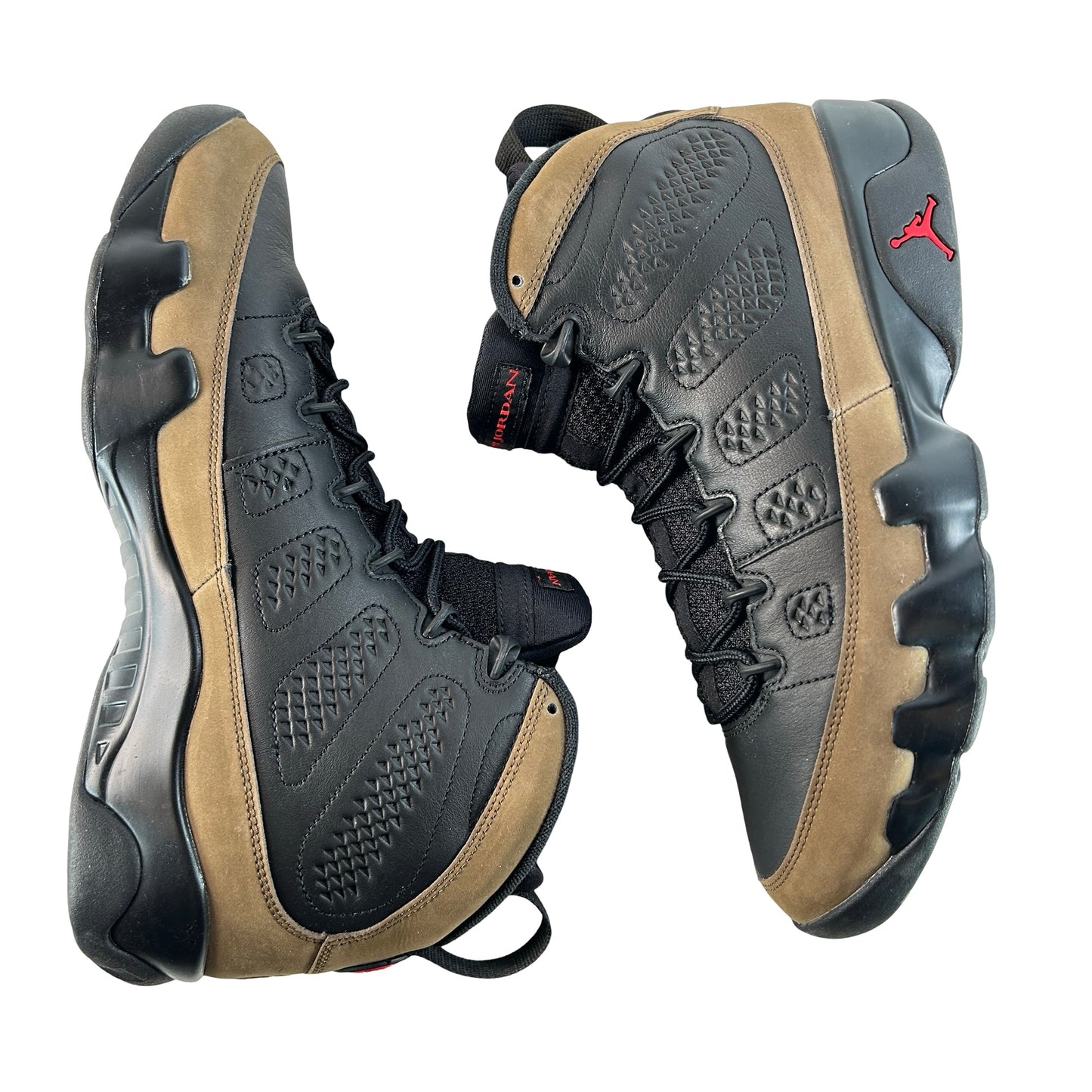 HV4794 030 Air Jordan 9 Retro Olive (2024) [USED] - 10.5 M (Used2)