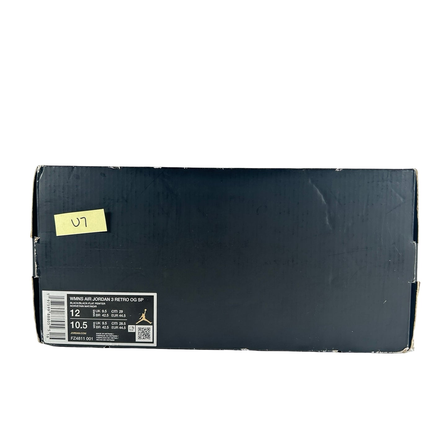FZ4811 001 Jordan 3 Retro OG SP A Ma Maniére While You Were Sleeping (W) [USED] - 12 W (Used7)