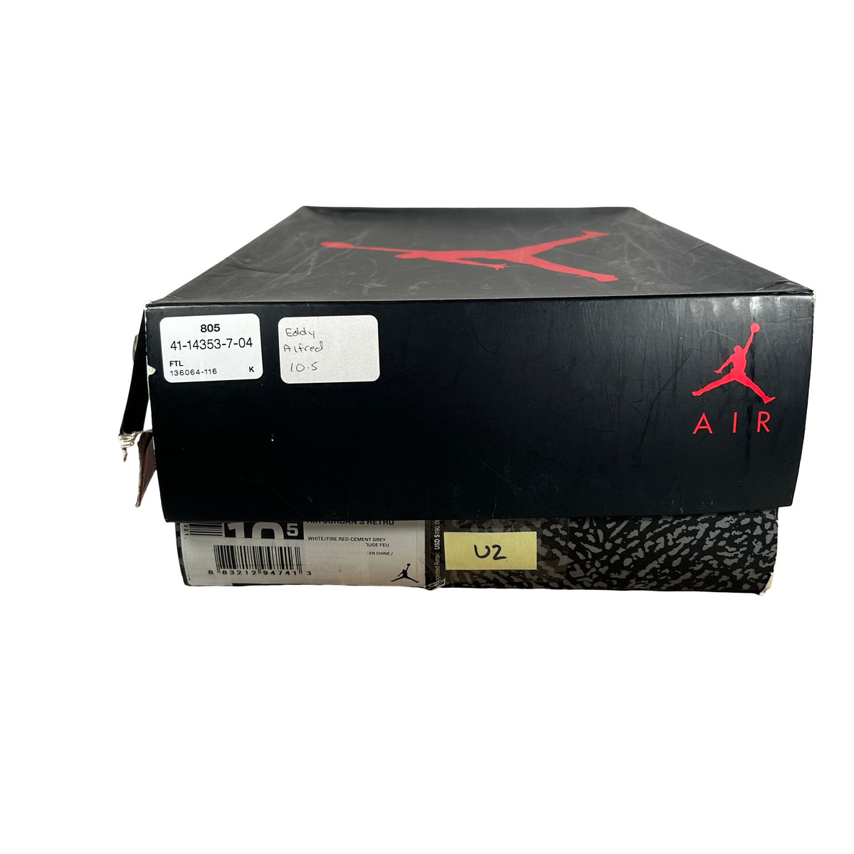 136064 116 Jordan 3 Retro Hall of Fame [USED] - 10.5 M (Used2)