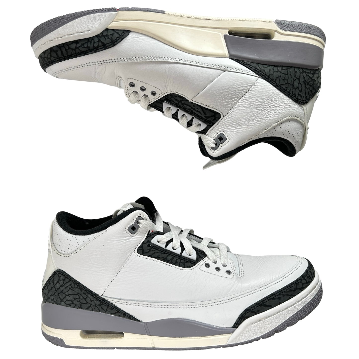 CT8532 106 Jordan 3 Retro Cement Grey [USED] - 11 M (Used2)