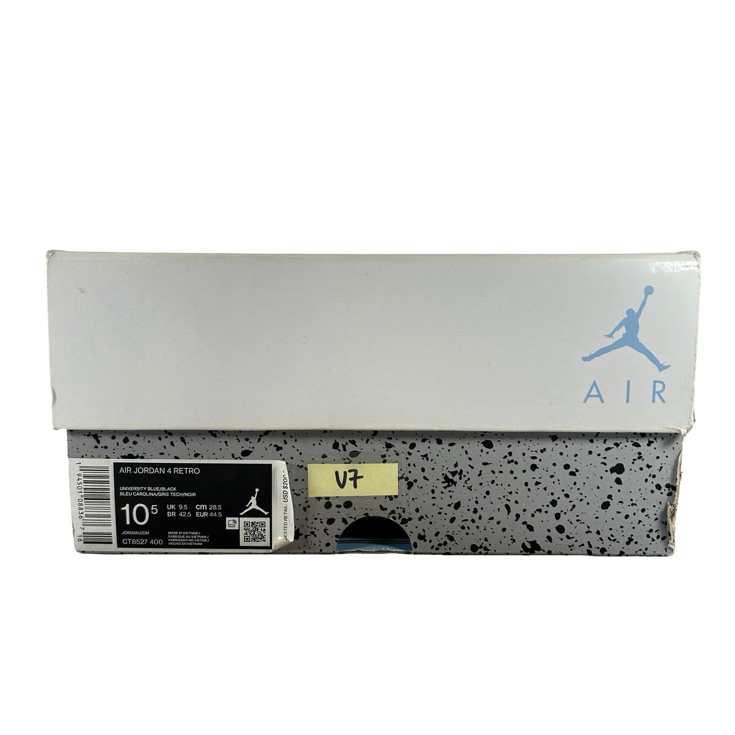 CT8527 400 Jordan 4 Retro University Blue [USED] - 10.5 M (Used7)