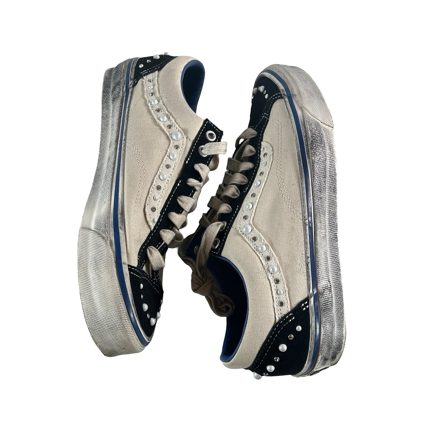 VN000S52FS8 Vans OTW Old Skool 36 Pearlized Pack Marshmallow White [USED] - 9 (Used)