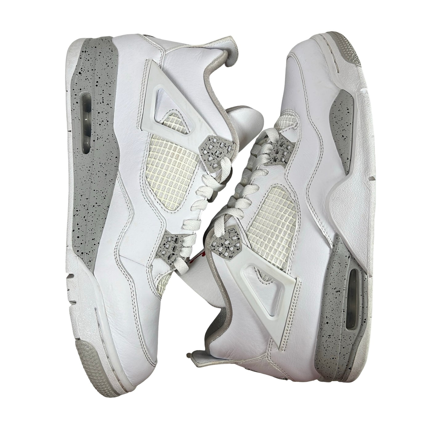 CT8527 100 Jordan 4 Retro Blanco Oreo