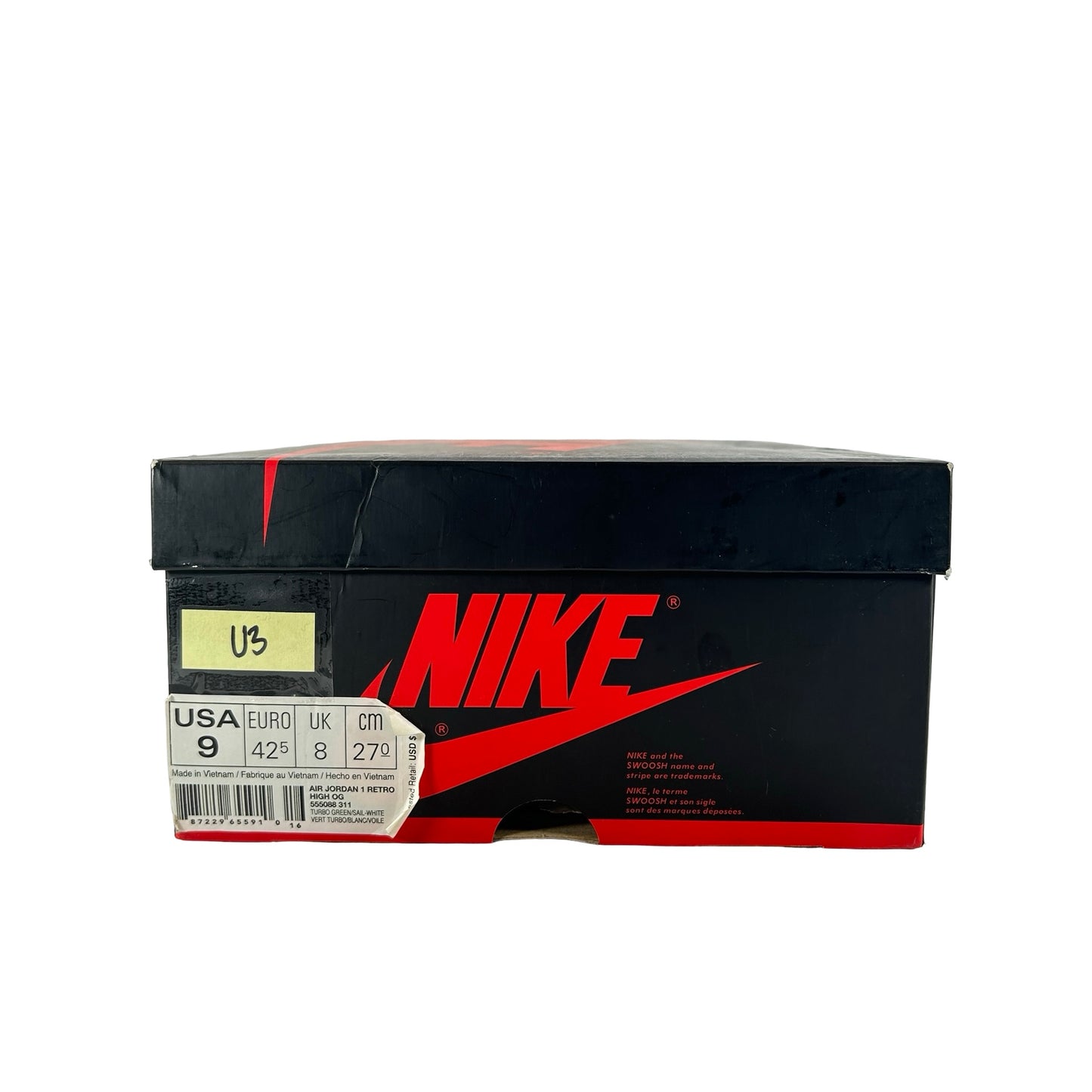 555088 311 Jordan 1 Turbo Green [USED] - 9 M (Used3)