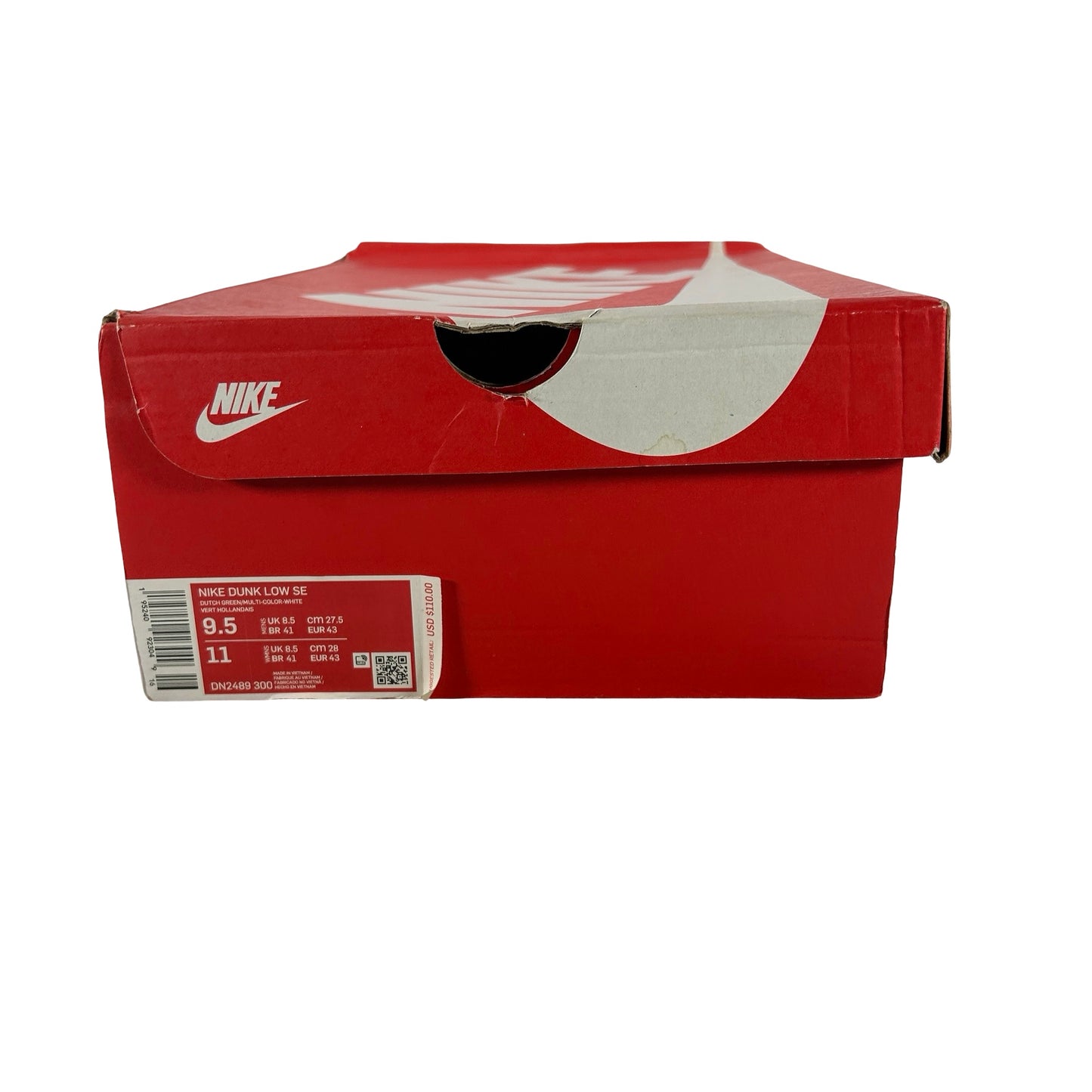 DN2489 300 Nike Dunk Low NY vs. NY [USED] - 9.5 M (Used)