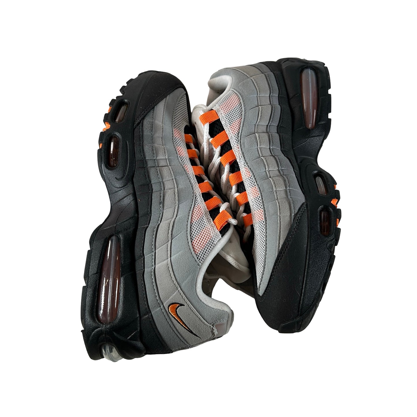 HM4740 101 Nike Air Max 95 OG Big Bubble Bright Mandarin 2.0 (2025) [USED] - 11 M (Used2)
