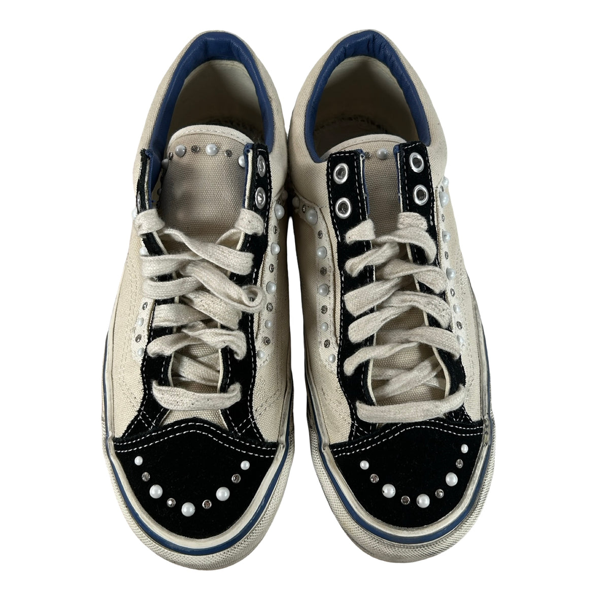 VN000S52FS8 Vans OTW Old Skool 36 Pearlized Pack Marshmallow White [USED] - 7.5 M (Used) (No Box) (No Insoles)