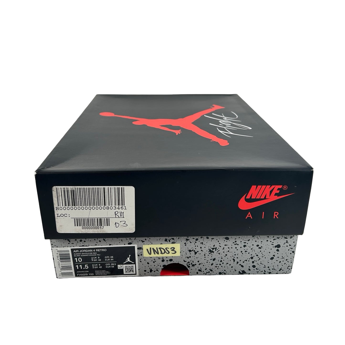 FV5029 100 Jordan 4 Retro White Cement (2025) [USED] - 10 M (VNDS3)