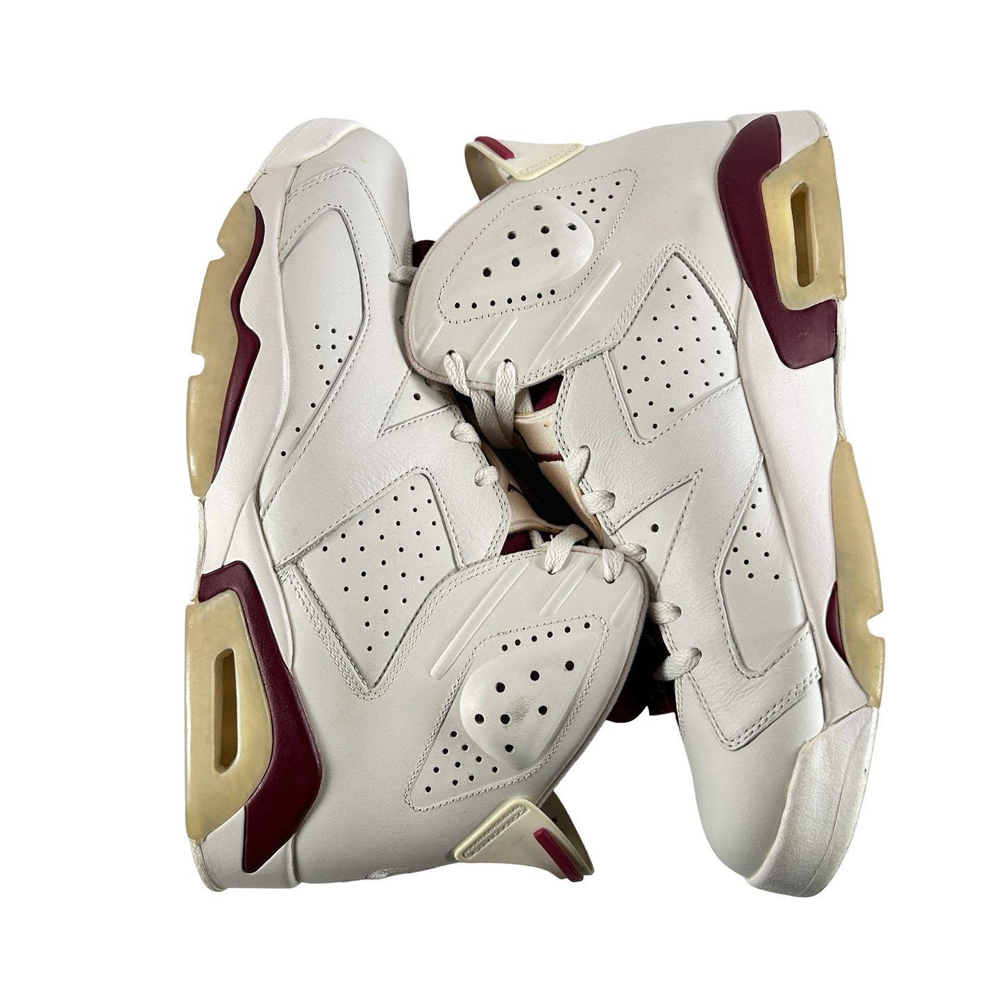384664 116 Jordan 6 Maroon [USED] - 12 M (Used) (No Box)