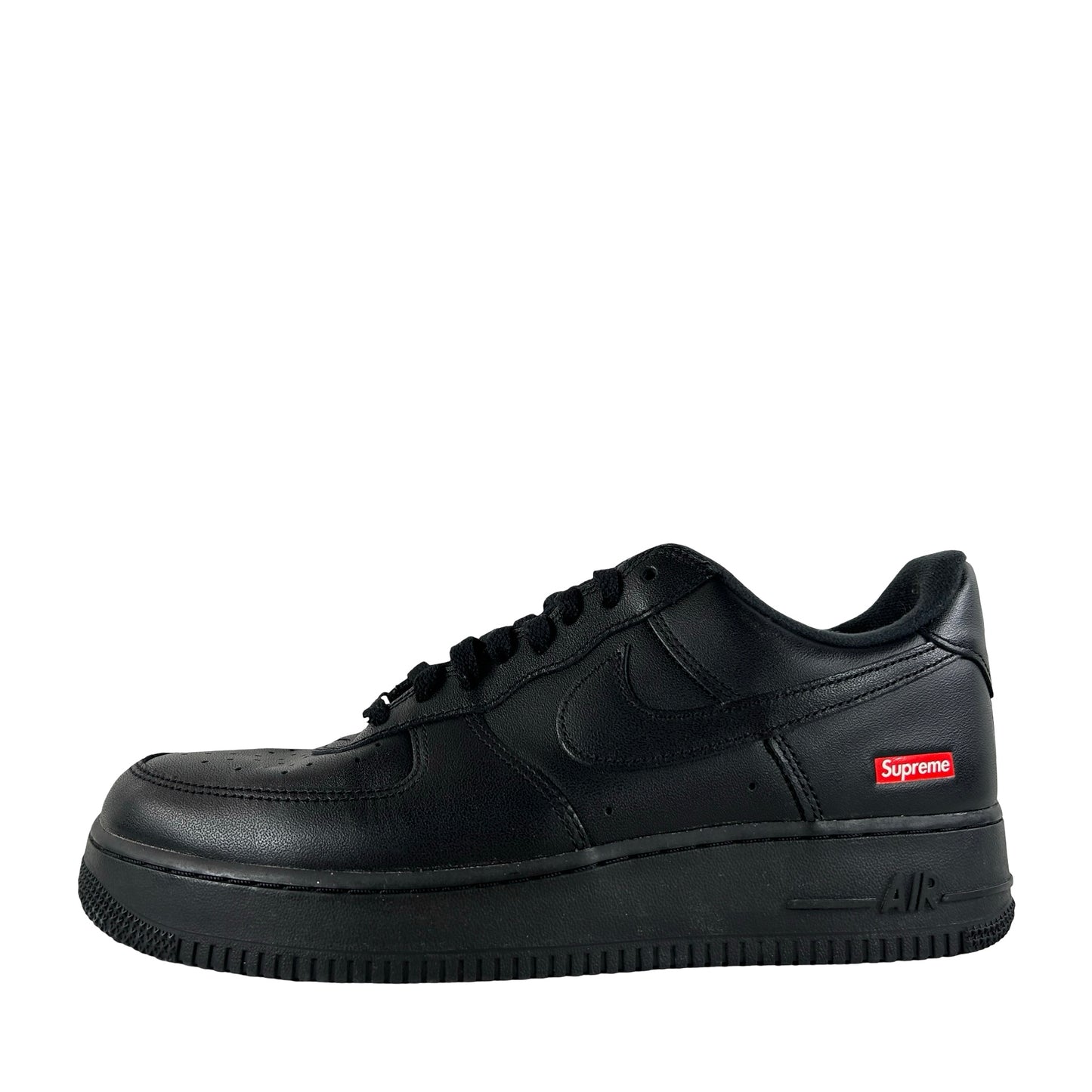 CU9225 001 Air Force 1 Low Supreme Black [USED] - 9 M (Used) (No Box)