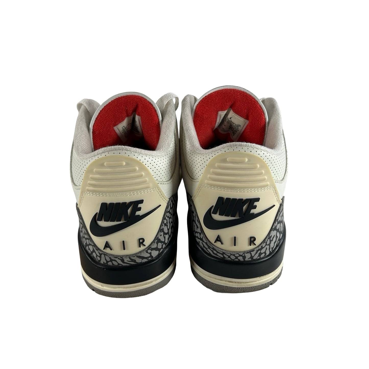DN3707 100 Jordan 3 Retro White Cement Reimagined [USED] - 9.5 M (Used22)