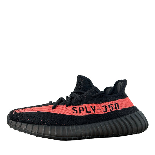 BY9612 Yeezy Boost 350 V2 Core Black Red [USED] - 8 M (Used)