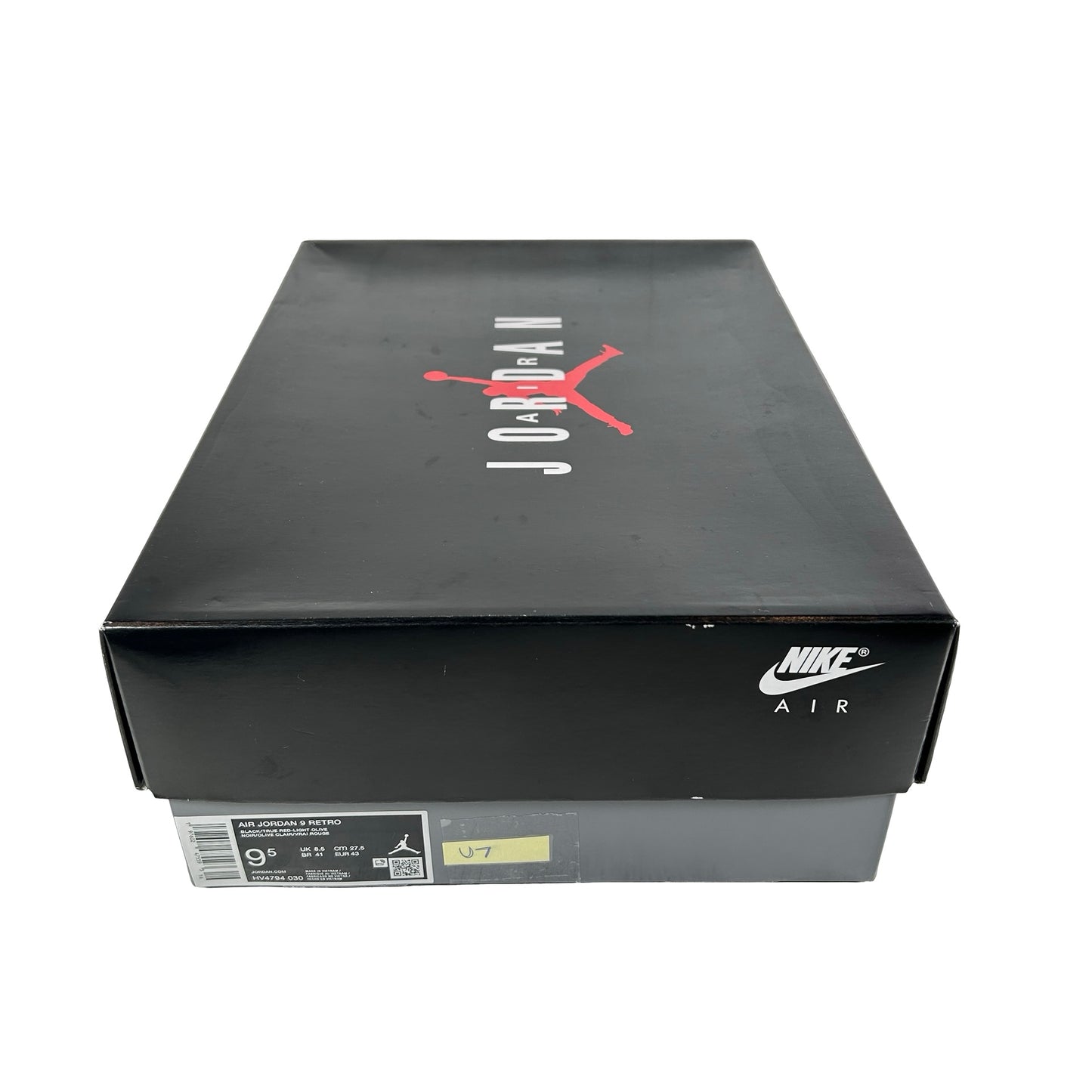 HV4794 030 Air Jordan 9 Retro Olive (2024) [USED] - 9.5 M (Used7)