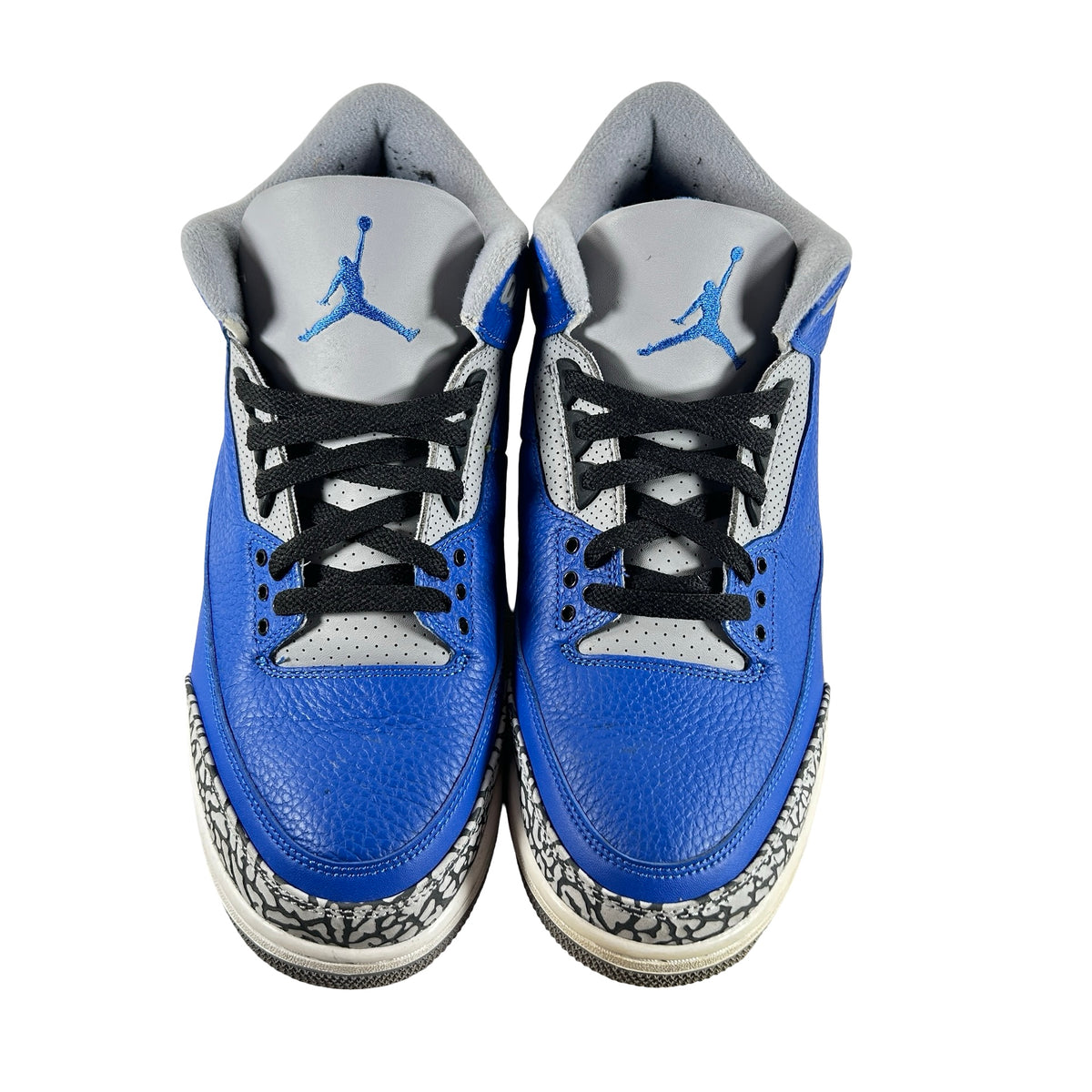 CT8532 400 Jordan 3 Retro Varsity Royal Cement [USED] - 11.5 M (Used) (No Box)