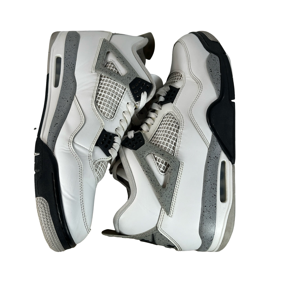 FV5029 100 Jordan 4 Retro White Cement (2025) [USED] - 14 M (Used) (No Box)