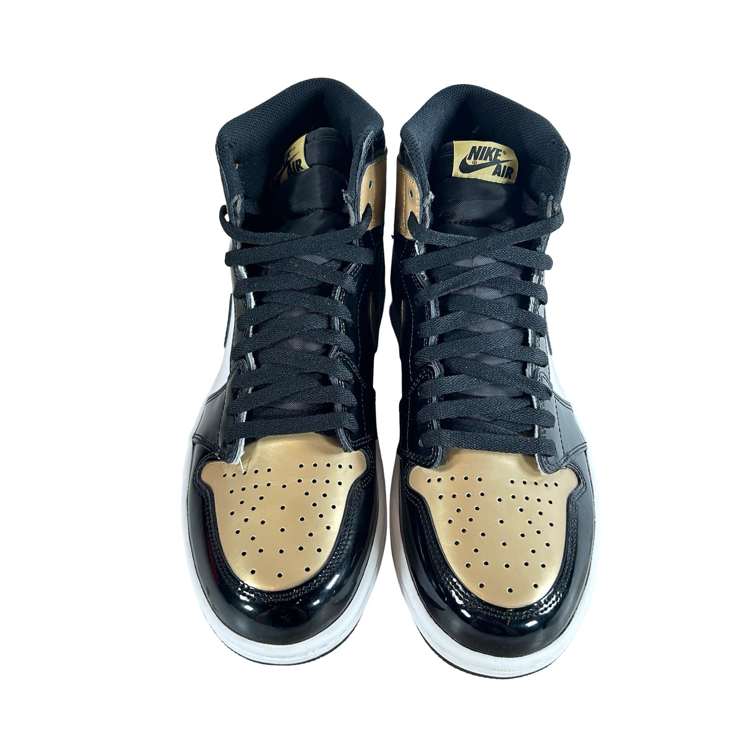 861428 007 Jordan 1 Retro High NRG Patent Gold Toe [USED] - 10 M (Used2)