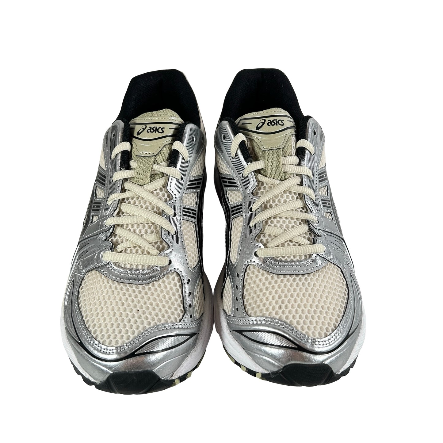 1203A537 200 ASICS Gel-Kayano 14 Birch Pure Silver [USED] - 9 M (Used)