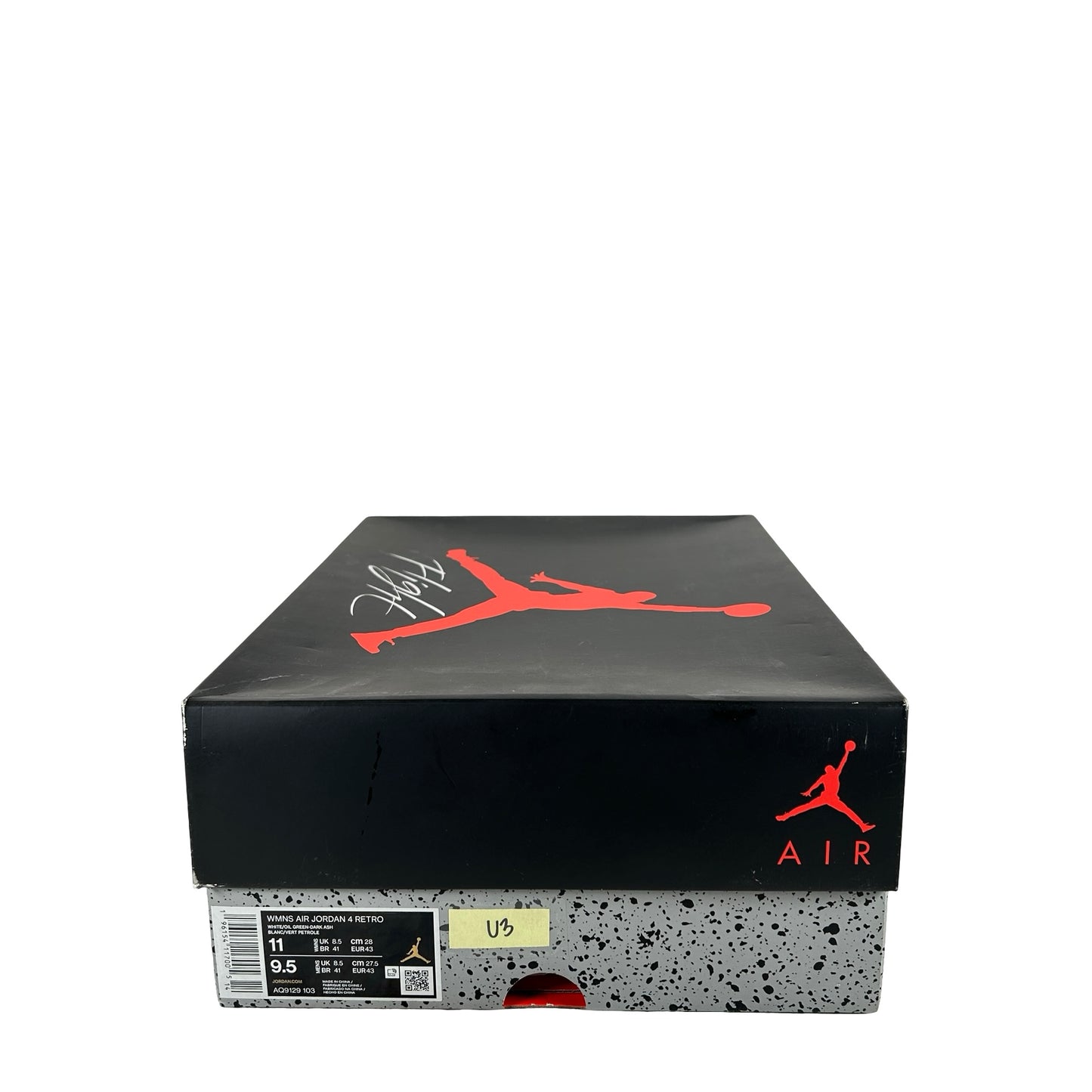 AQ9129 103 Jordan 4 Retro Seafoam (W) [USED] - 11 W (Used3)