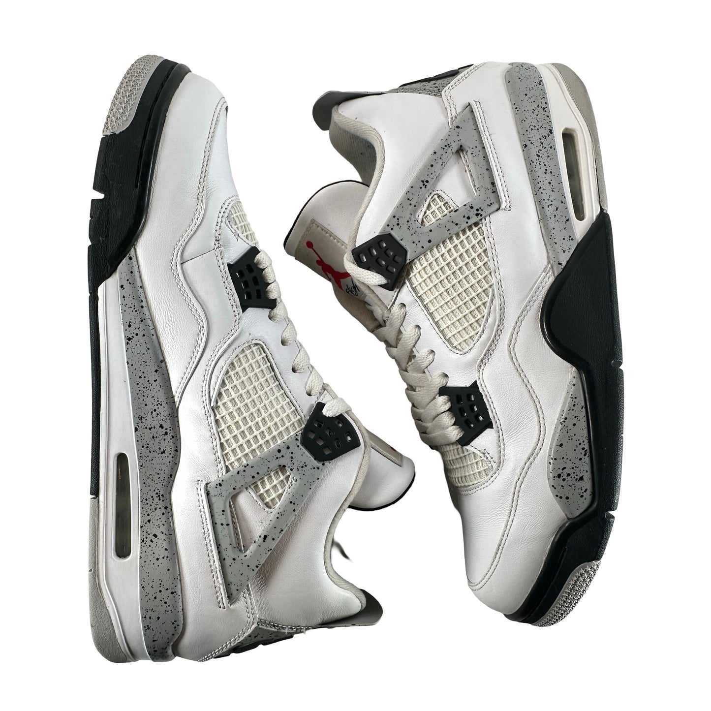 840606 192 Jordan 4 White Cement [USED] - 13 (Used2) (No Box2)