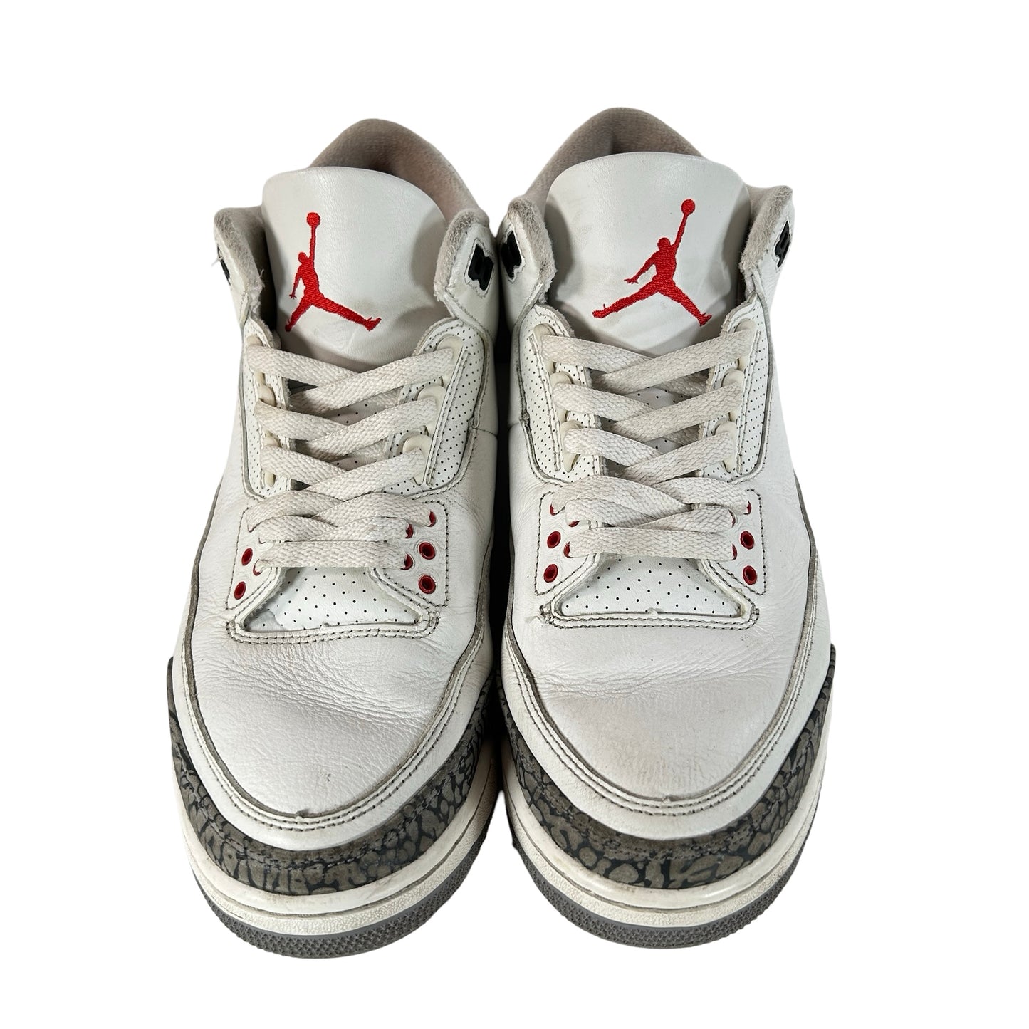 DN3707 100 Jordan 3 Retro White Cement Reimagined [USED] - 10 M (Used) (No Box)