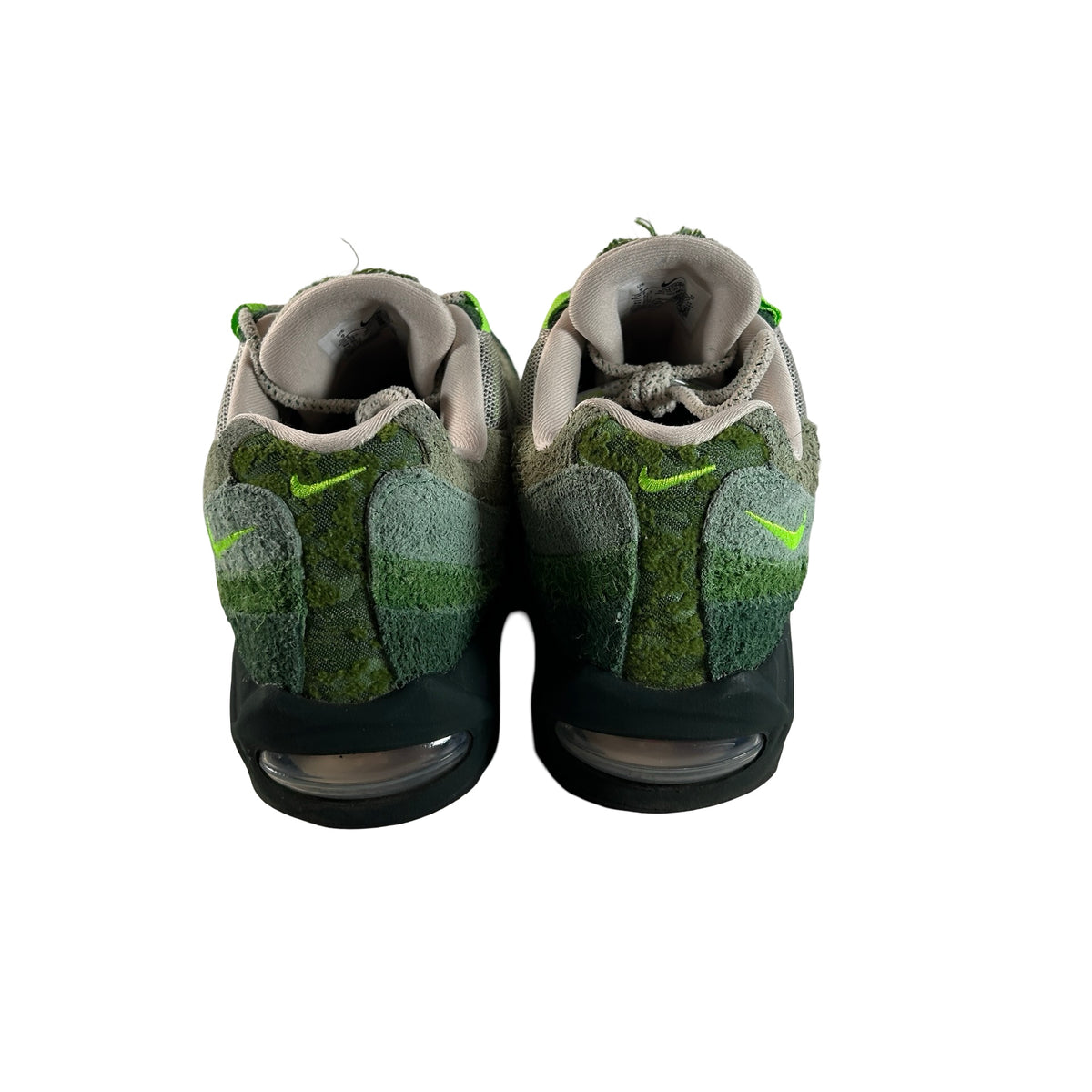 IQ3986 300 Nike Air Max 95 Big Bubble Ducks of a Feather Oregon Ducks The Woods [USED] - 9 M (Used2)
